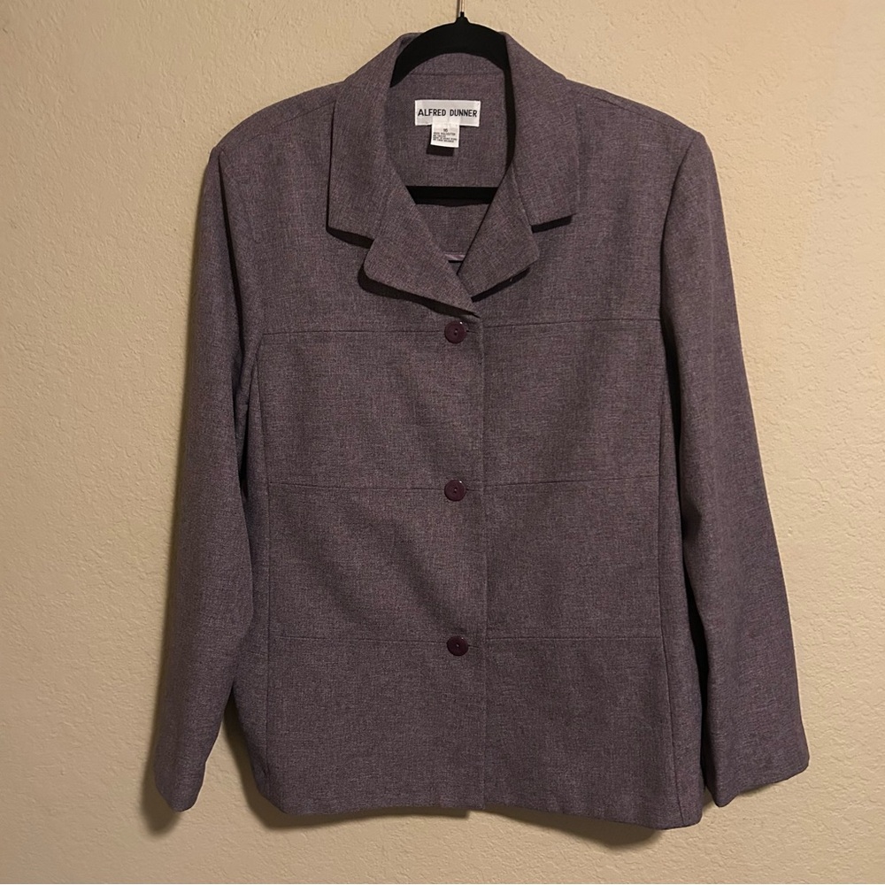 Alfred Dunner Lavender Jacket - image 8